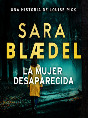 cover image of La mujer desaparecida
